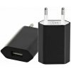 USB sieťový adaptér - AR-1000 - Univerzálna nabíjačka, 5V/1A - čierny (USB nabíjačka do zásuvky 5V/1A - univerzálny sieťový adaptér, čierny + bonusy zadarmo)