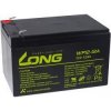 Powery Akumulátor núdzové osvetlenie Poplašné systémy 12V 12Ah - KungLong Lead-Acid - neoriginálny