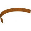 Zahradný kruhový obrubník CORTEN Ø 120 cm