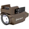 Svetlo na zbraň Olight Baldr Mini Desert 600 lm – zelený laser