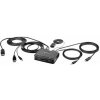 STARTECH 2-Port Hybrid Cable KVM Switch 4K DP, STARTECH 2-Port Hybrid Cable KVM Switch 4K DP - C2-D C2-D46-UAC-CBL-KVM