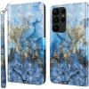 Peňaženkové 3D puzdro Painting na Samsung Galaxy S24 Ultra 5G - Milky Way