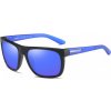 DUBERY Newton 8 slnečné okuliare, Black & Blue / Blue (GDB010C08)
