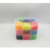 Sada gumičiek 3 000 ks na výrobu náramkov Loom Band - box veľký
