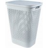 Koš na prádlo Curver Pure 55 l modrý s víkem