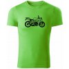 T-ričko BMW S1000R pánske tričko Farba trička: Jablkovozelená, Veľkosť: XS