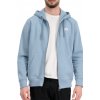 Alpha Industries Basic Zip Hoody SL pánska mikina greyblue Farba: modrá, Veľkosť: 4XL