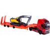 Bburago 1:43 Kamion Construction Volvo FH16 Globetrotter 750XXL s bagrom Volvo EC220E