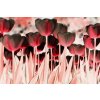 Dimex fototapeta Tulipány v červenej farbe XL-442 | 330 x 220 cm (Vliesová fototapeta | lepidlo zdarma)