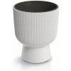 Prosperplast Kvetináč MILLY s vkladom 29,8 cm biely