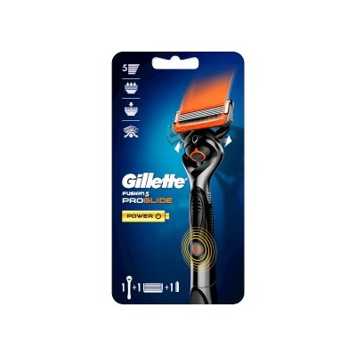Gillette Fusion Proglide Power holiaci strojček 1x telo holiaceho plus 1x hlavica Gillette Fusion ProGlide