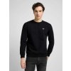 Pánska mikina LEE PATCH CREW SWS BLACK 112121791 Veľkosť: 5XL