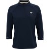 Dámska mikina Tecnifibre W Thermozip 3/4 Sleeve Marine XL