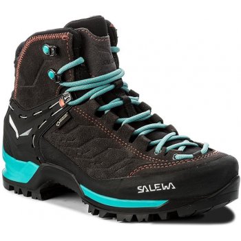 Salewa Topánky WS MTN Trainer MID GTX black/ virvidian green