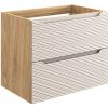 ArtCom Skrinka pod umývadlo OCEAN Beige 82-70-2S | 70 cm