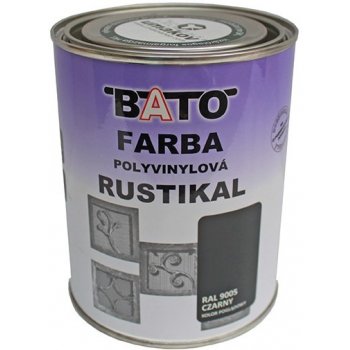 UMAKOV Farba na zinok čierna RUSTICAL, black, 1,0kg 0,8L od 10,87 € -  Heureka.sk