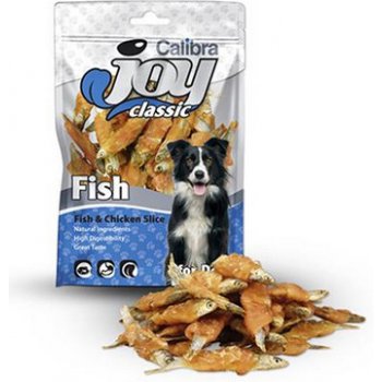 Calibra Joy Dog Classic Fish & Chicken Slice New 80 g