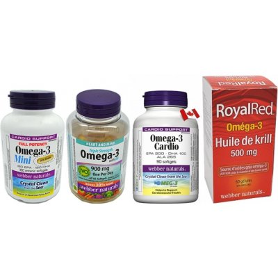 Webber Naturals Omega 3 Royal Krill Oil 100 mg 60 tabliet