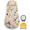 ERGOPOUCH Zavinovačka a vak na spanie 2v1 Cocoon Fruit Salad 6-12 m, 8-10 kg, 2,5 tog ZEPCO-2.5T06-12MFS23