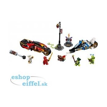 LEGO® NINJAGO® 70667 Kaiova ozbrojená motorka a Zanov snežný skúter od 99,9  € - Heureka.sk
