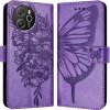 VSETKONAMOBIL 81067 ART BUTTERFLY Peňaženkový obal pre Blackview Shark 8 svetlofialový