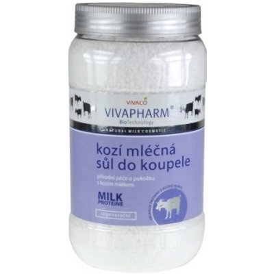 Vivapharm Kozia mliečna soľ do kúpeľa 1200 g