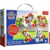 TREFL BABY Puzzle Paw Patrol 4v1 - Rozkošní psíkovia