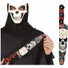 PLASTOVÝ NÔŽ S LEBKOU HALLOWEEN LOS MUERTOS LEBKA DOPLNOK HALLOWEEN