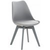 Stolička Linares, sivá/sivá