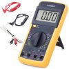 VERK GROUP LCD multimeter s teplotnou sondou dt9208a