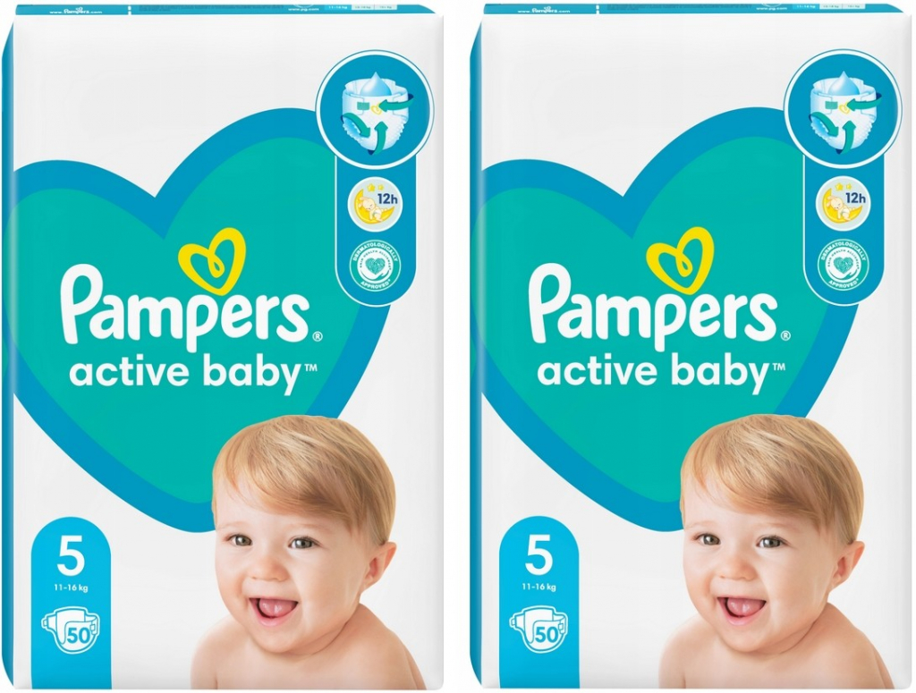 Pampers Active baby 5 50 ks