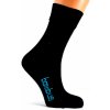 BAMBUS vychádzkové a pracovné ponožky - Veľkosť topánok 23-24 / 35-37, Farba čierny