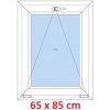 Soft Plastové okno 65x85 cm, sklopné