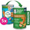 Gerber Organic křupky s mrkví a pomerančem 5x35 g