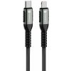 Forcell C259 USB-C na Lightning PD 3A 27W Cafule 0,25m čierny