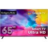 KrugerMatz 65 UHD Google TV DVB-T2/T/C H.265 HEVC TV