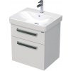 INTEDOOR SONATA 60 x 48 x 68cm skrinka s umývadlom, biela lesklá, 51789