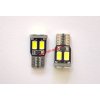Autožiarovka T10, 6xled, biela, 5730 SMD, Canbus
