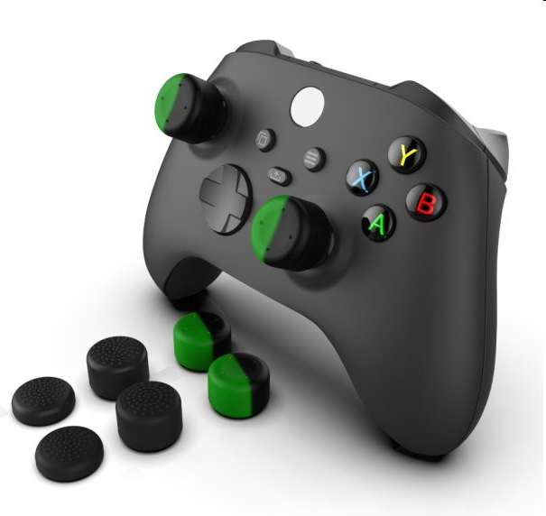 iPega XBX002 Xbox Wireless Controller Rocker Cap Set, blackgreen