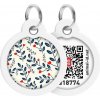 Collar sp. z o.o. Známka QR WAUDOG 30mm Rastliny