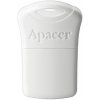 Apacer USB flash disk, USB 2.0, 64GB, AH116, biely, AP64GAH116W-1, USB A, s krytkou