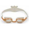 Swim Essentials Plavecké okuliare pre deti Beige Leopard