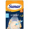 Sunar mliečna kaša s 8 cereáliami na dobrú noc piškótová 210 g