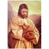 Obraz na dreve: Pán Ježiš - Dobrý pastier (24 x 18)