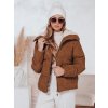 Dámska zimná bunda TRENDYGLAM Dstreet TY4357 Farba: Hnedá, Veľkosť: L