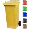 Nadoba MGB 240 lit, plast, žltá, popolnica na odpad