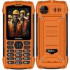 EVOLVEO StrongPhone H1, vodotesný odolný Dual SIM telefón, oranžová