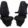 Poťahy na sedadlá ROYAL Premium VOLVO FH, FH16, FMX, FM od 2013 1, pás NIEB