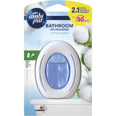 Ambi Pur Bathroom Cotton Flower gélový osviežovač vzuduchu do kúpeľne 7,5 ml