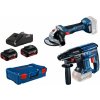 BOSCH Sada: GBH 180-LI + GWS 180-LI + 2x4.0 Ah, GAL 18V-40, XL-BOXX 0615990N05